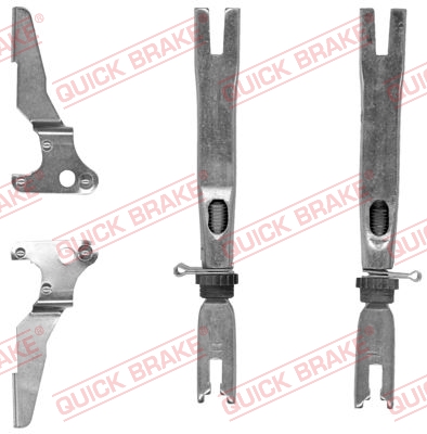 QUICK BRAKE 102 53 017 Kit dispositivo di registrazione, freno a tamburo